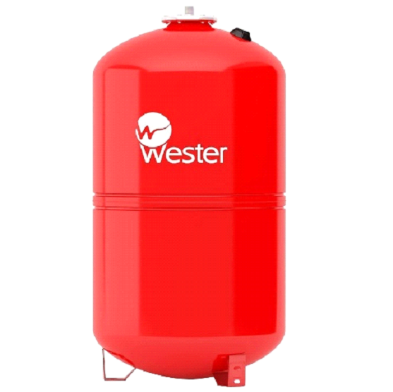 Расширительный бак на систему отопления Wester WRV 50 (красный)